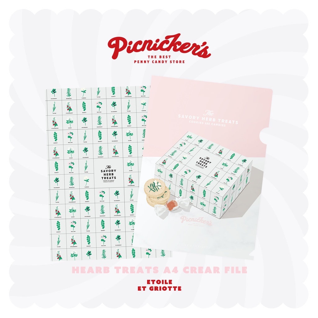 HERB TREATS A4クリアファイル