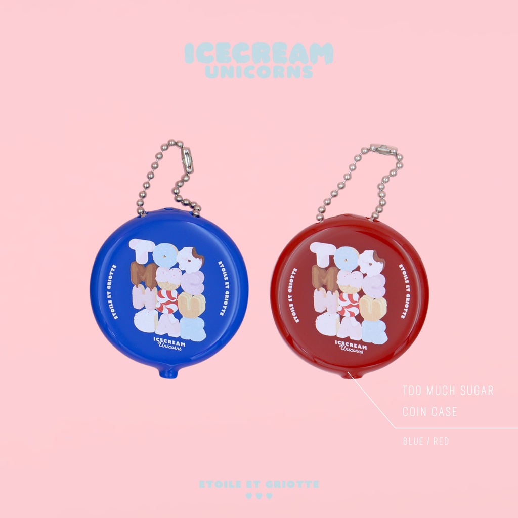 【50％ OFF】コインケースTOO MUCH SUGAR