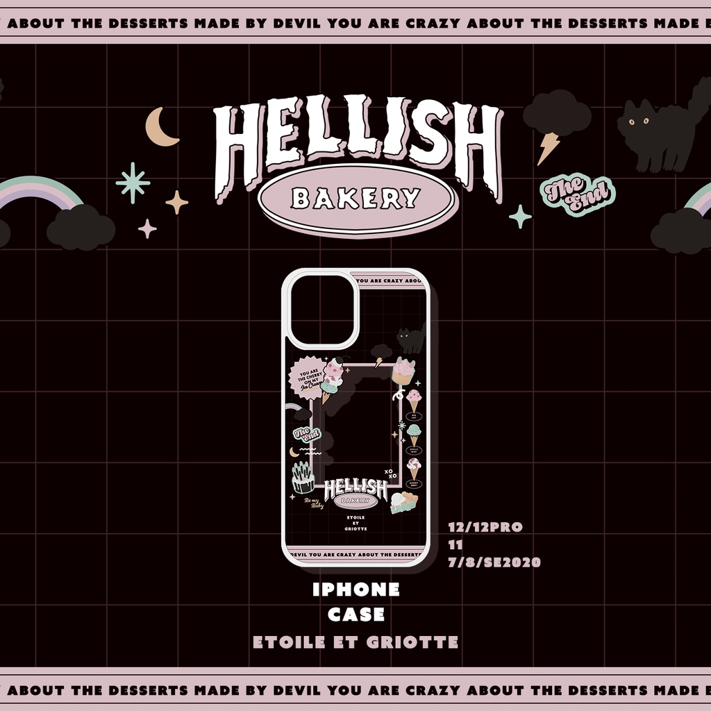 Hellish Bakery iPhoneケース