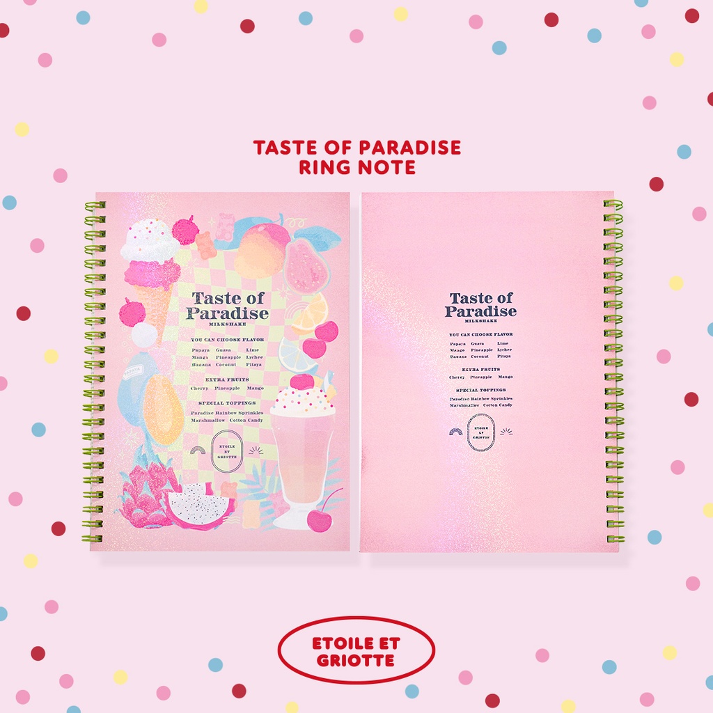リングノートTaste of Paradise