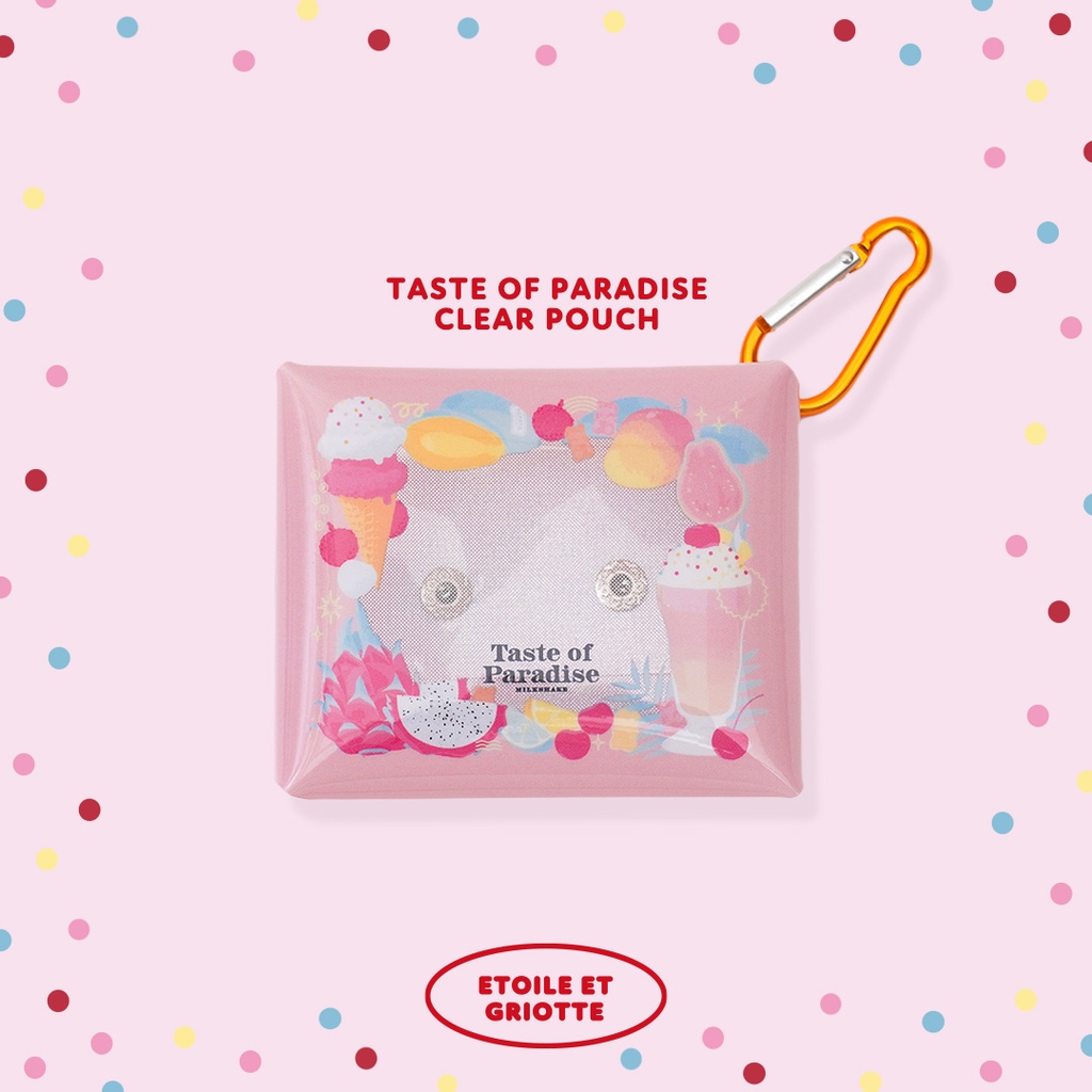 ラメクリアポーチTaste of Paradise