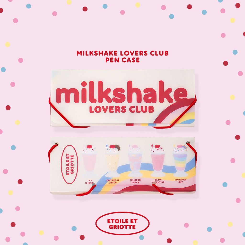 ペンケースmilkshake menu