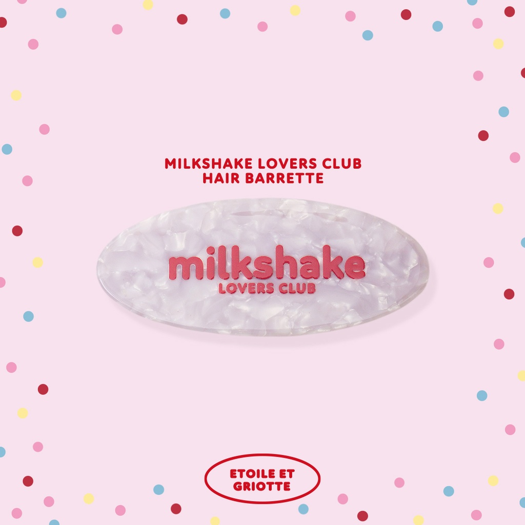ヘアバレッタMILKSHAKE LOVERS CLUB