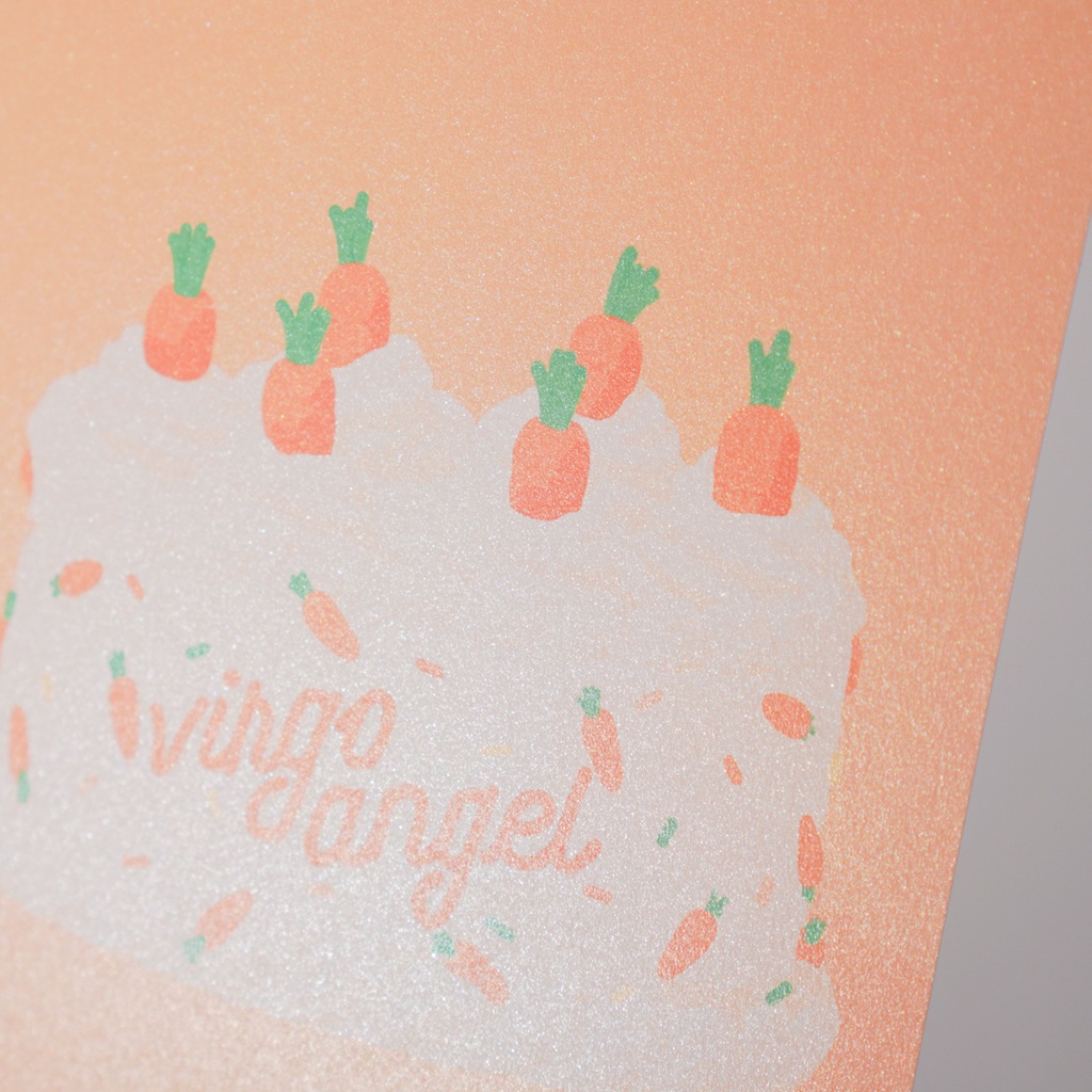 12星座ケーキポストカードA