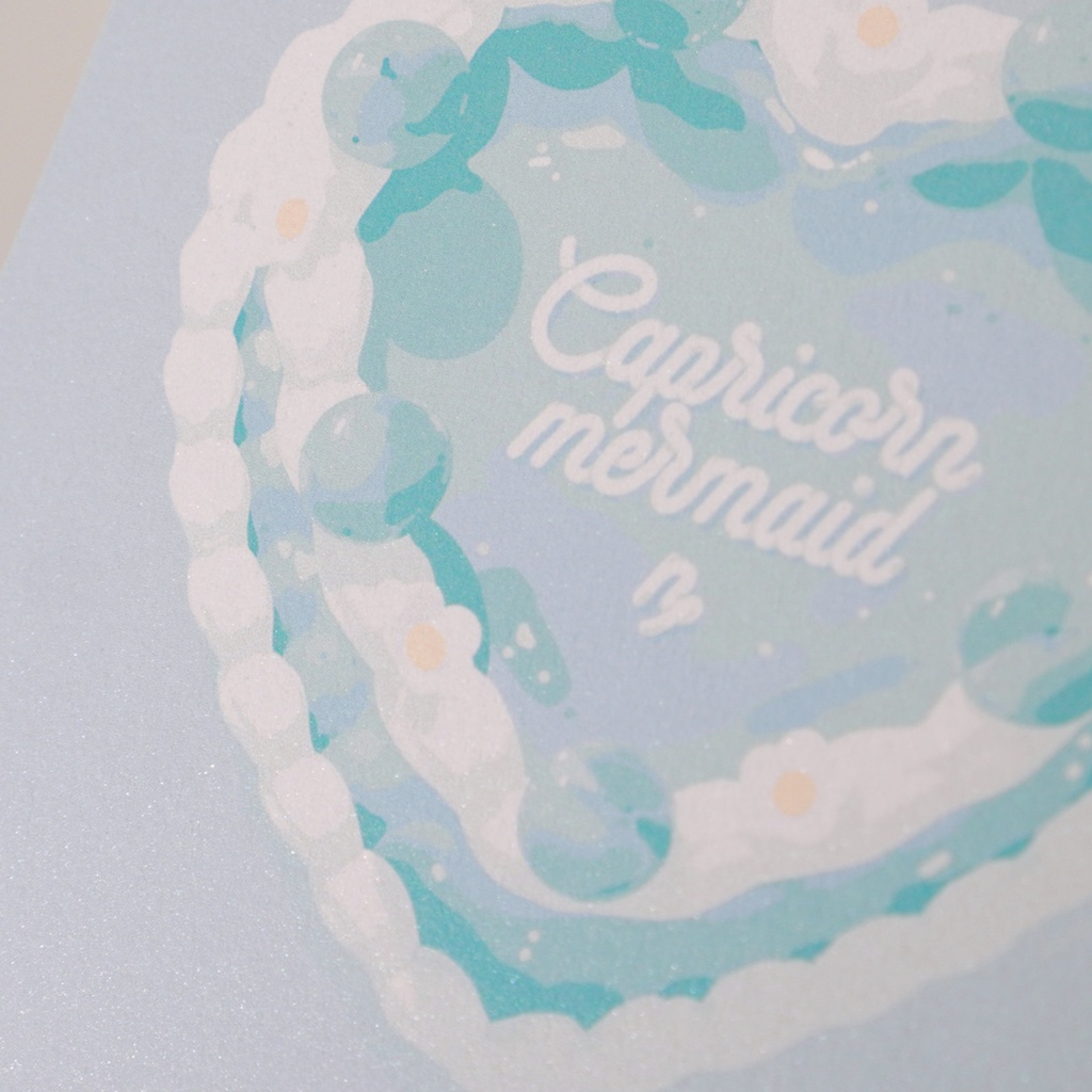 12星座ケーキポストカードB