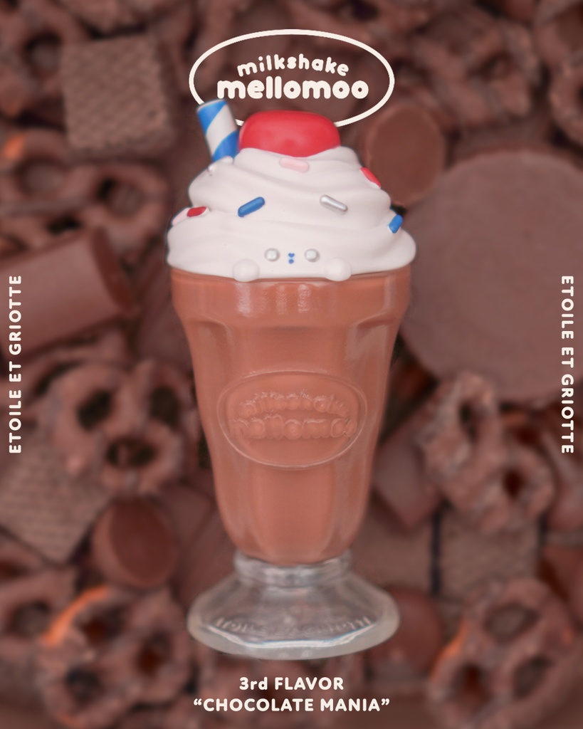 ソフビMILKHAKE MELLOMOO-Chocolate Mania-