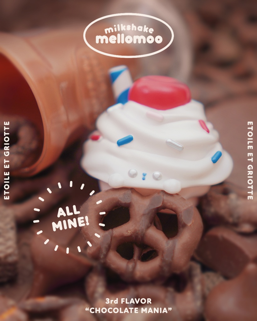 ソフビMILKHAKE MELLOMOO-Chocolate Mania-