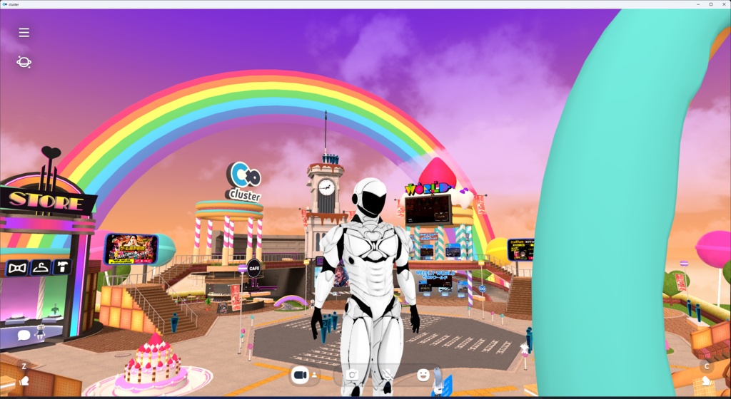 【VRChat・cluster対応】オリジナル3Dモデル『パワードスーツ』