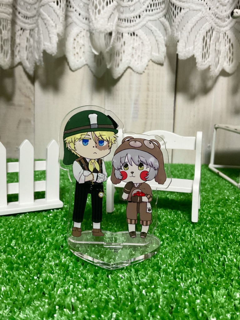 まかんちゃんとクマちゃんのアクスタ