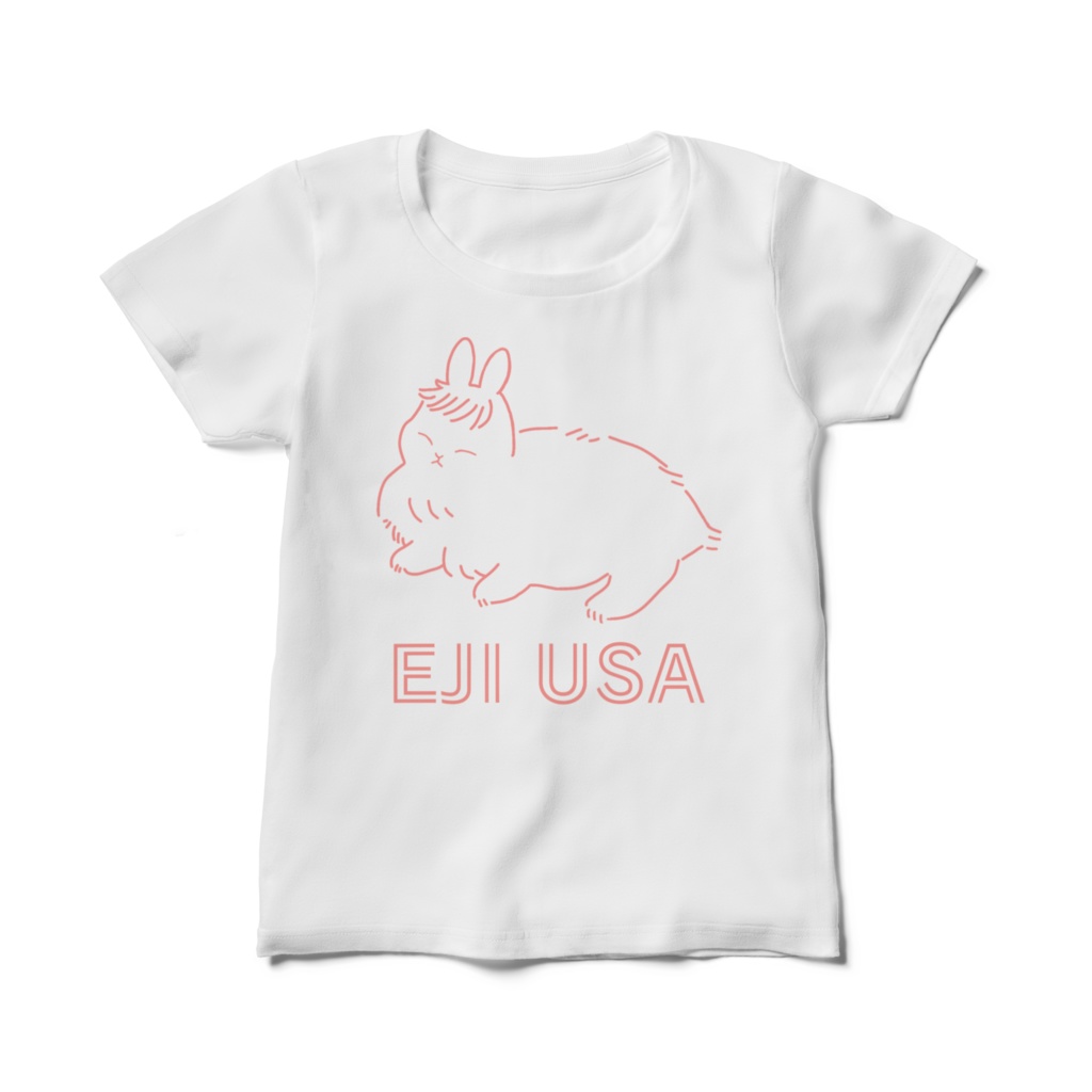 えじうさくんレディースTシャツ