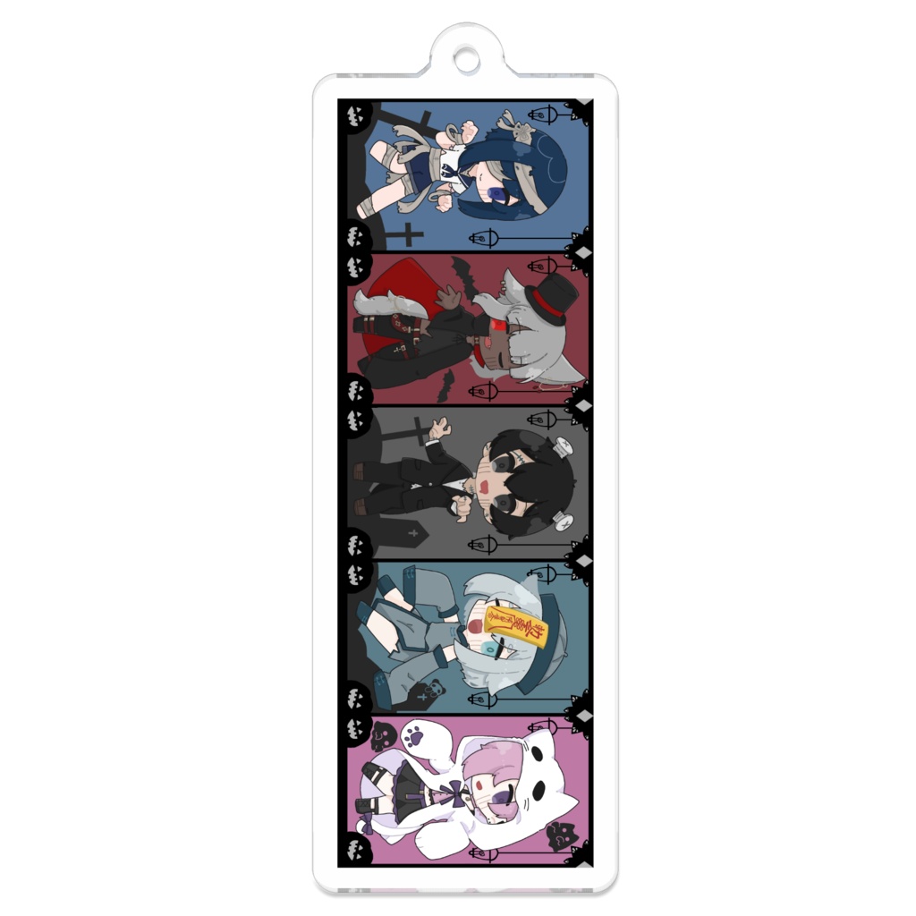 全員アクキー(ハロウィンVer)