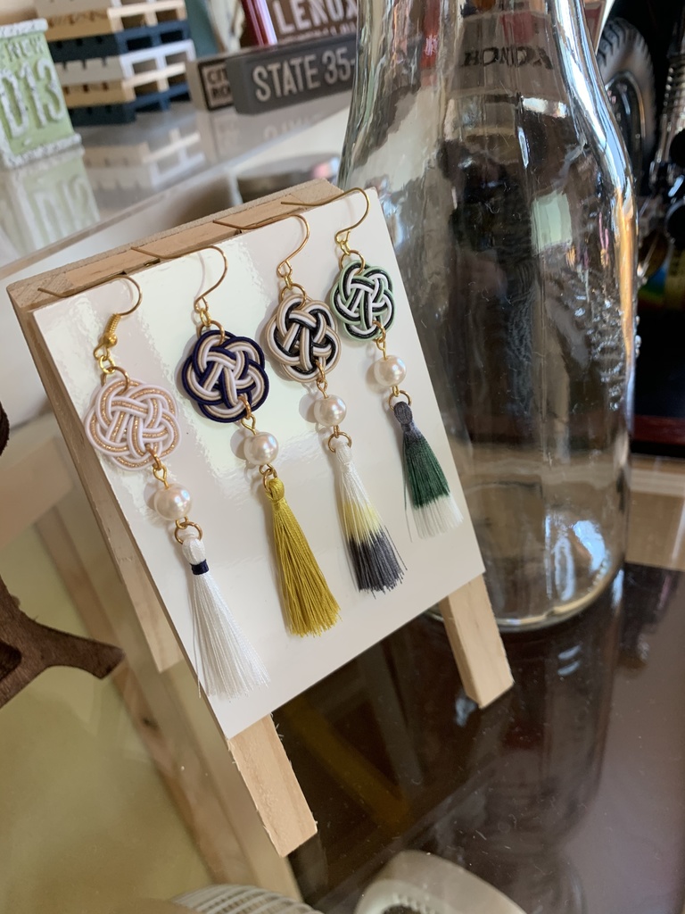 刀剣男士イメージ 水引ピアス(片耳用)