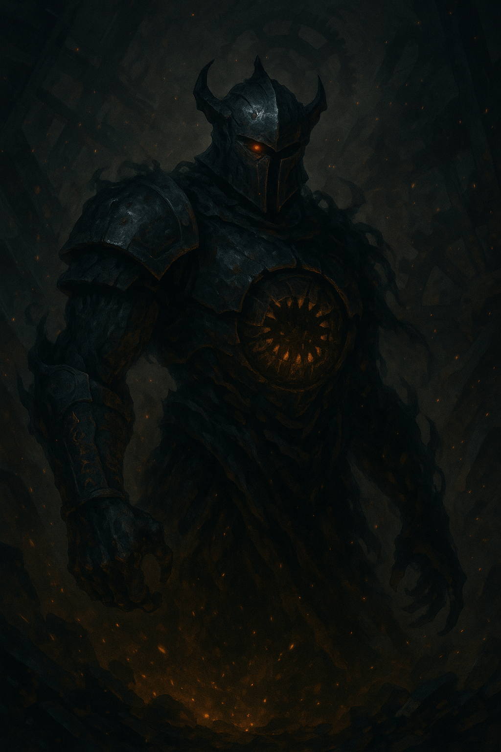 Abyss Reborn – Dark Entity Concept Pack (5 Illustrations) - azmiart - BOOTH