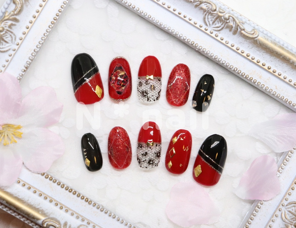 【ネイルチップ】刀剣乱舞/初期刀五振/イメージネイル