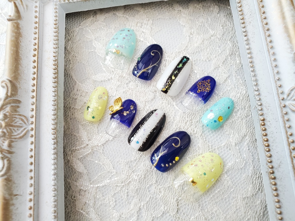 【限定商品】ネイルチップ/髭切&膝丸/双騎