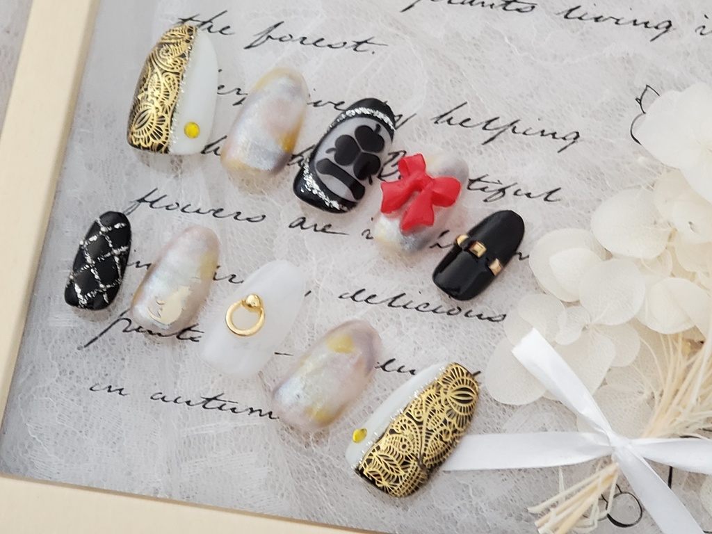 【ネイルチップ】刀剣乱舞/南泉一文字/イメージネイル