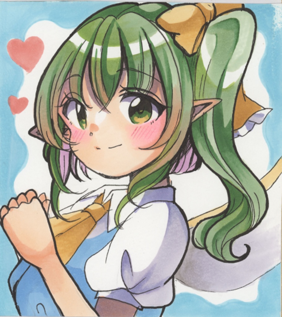 紅楼夢:寸末庵サイズ色紙(東方Project)