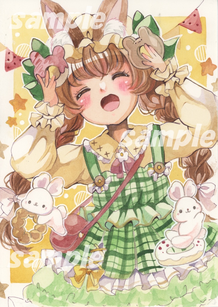 B5サイズ*ドーナツうさぎ