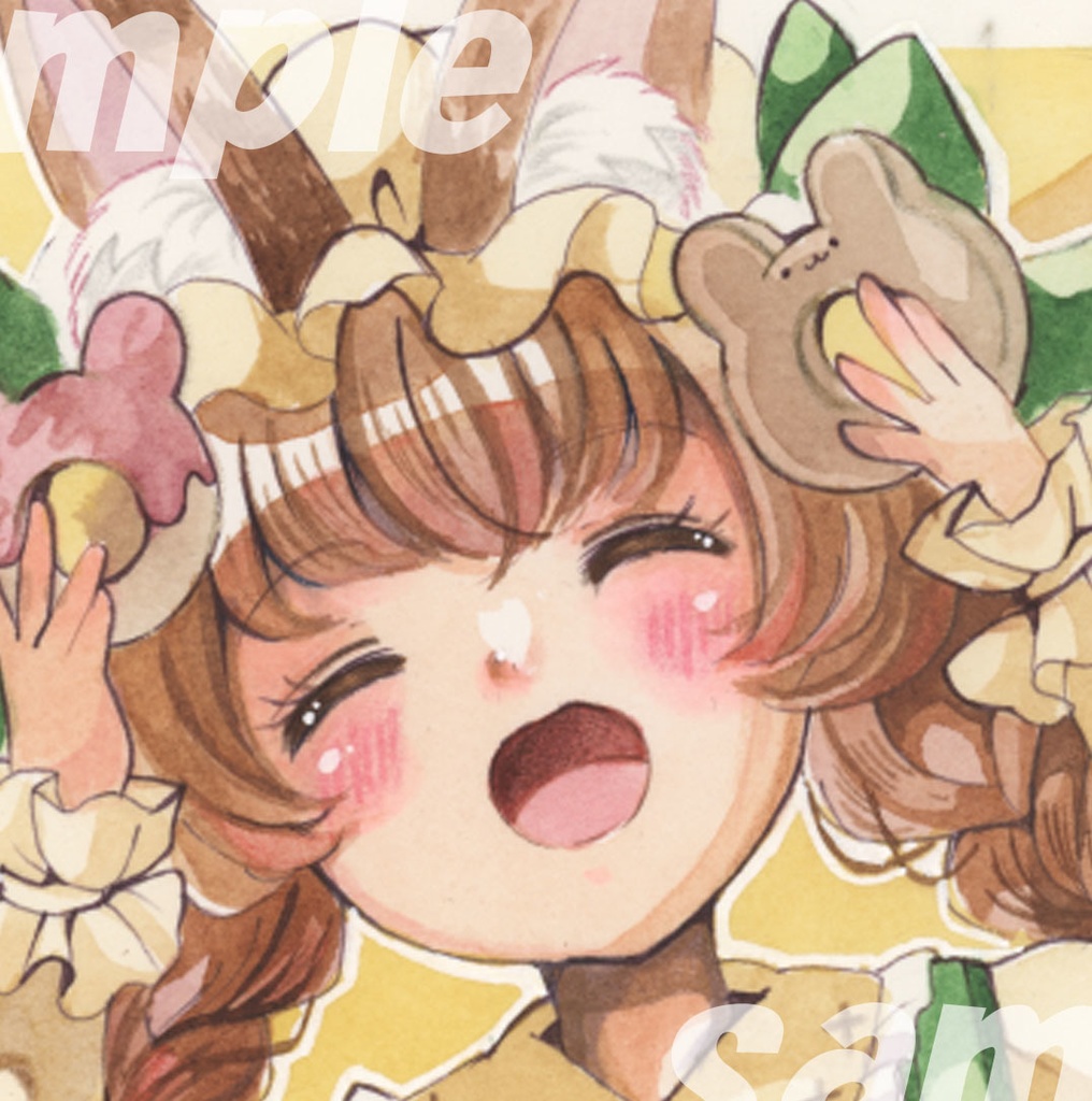 B5サイズ*ドーナツうさぎ