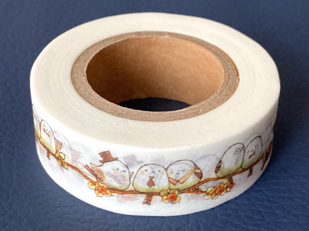 シマエナガマスキングテープ