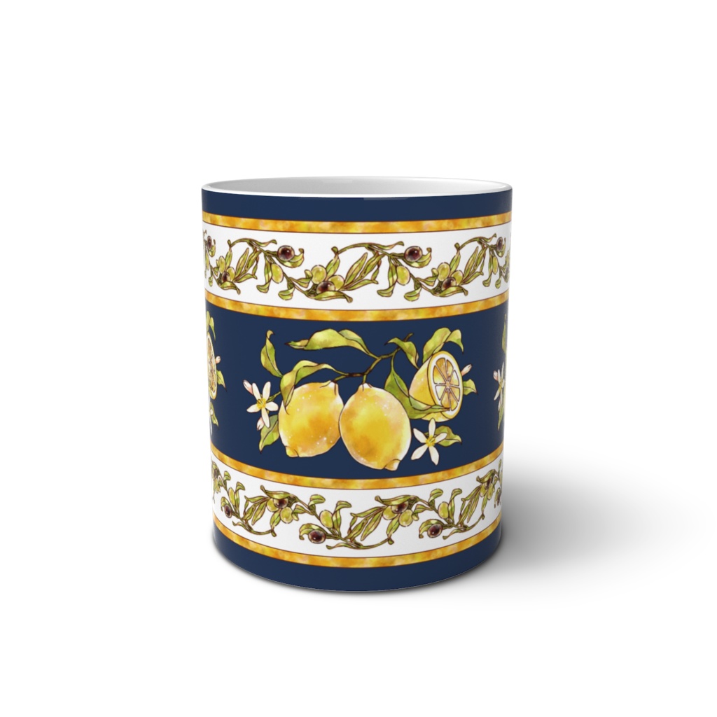 地中海風マグカップ