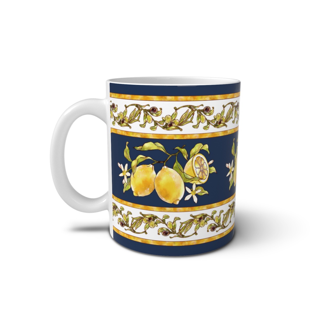 地中海風マグカップ