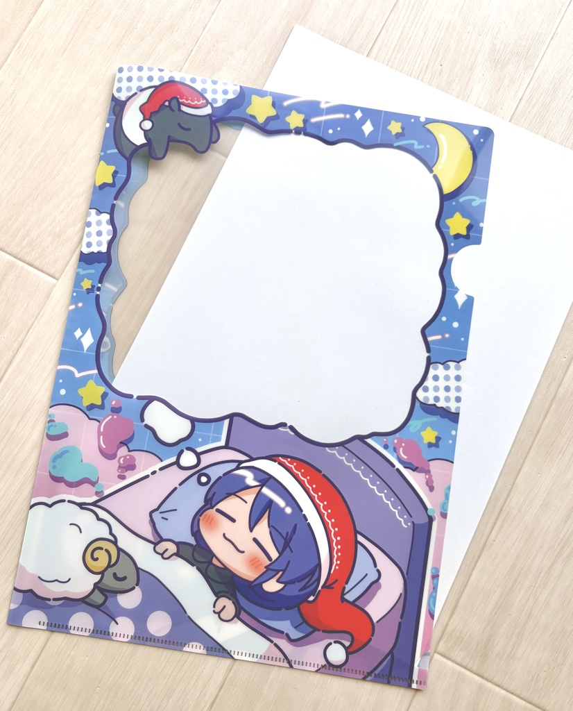 ぐっすりドレミークリアファイル