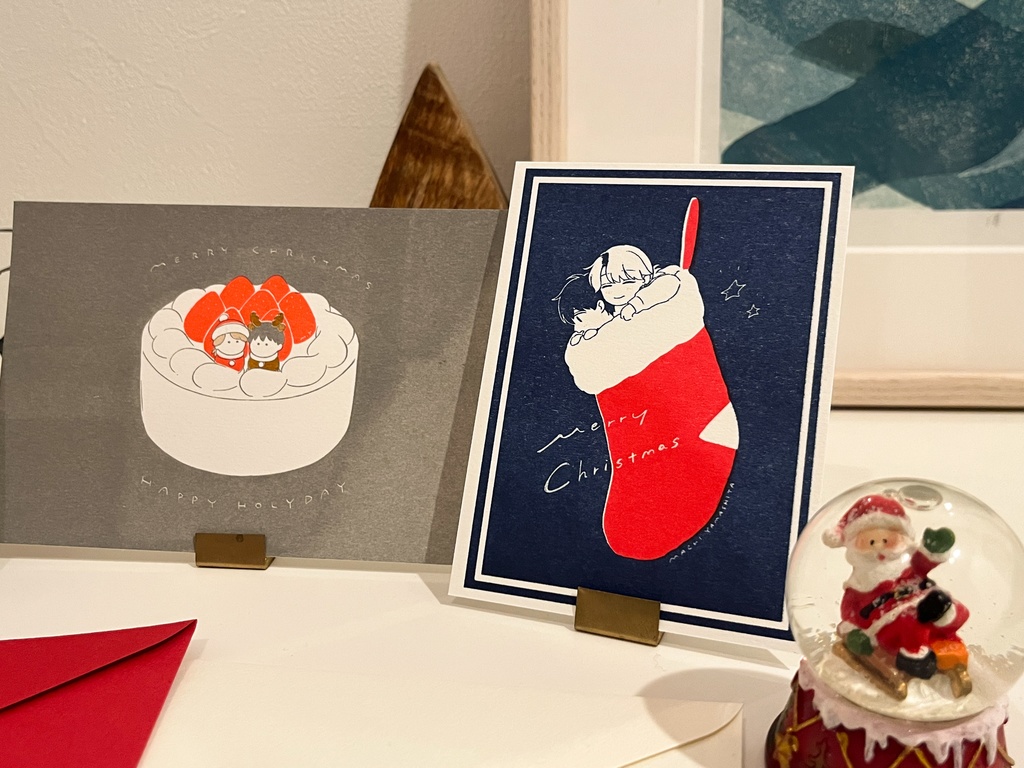 クリスマスカード3種セット