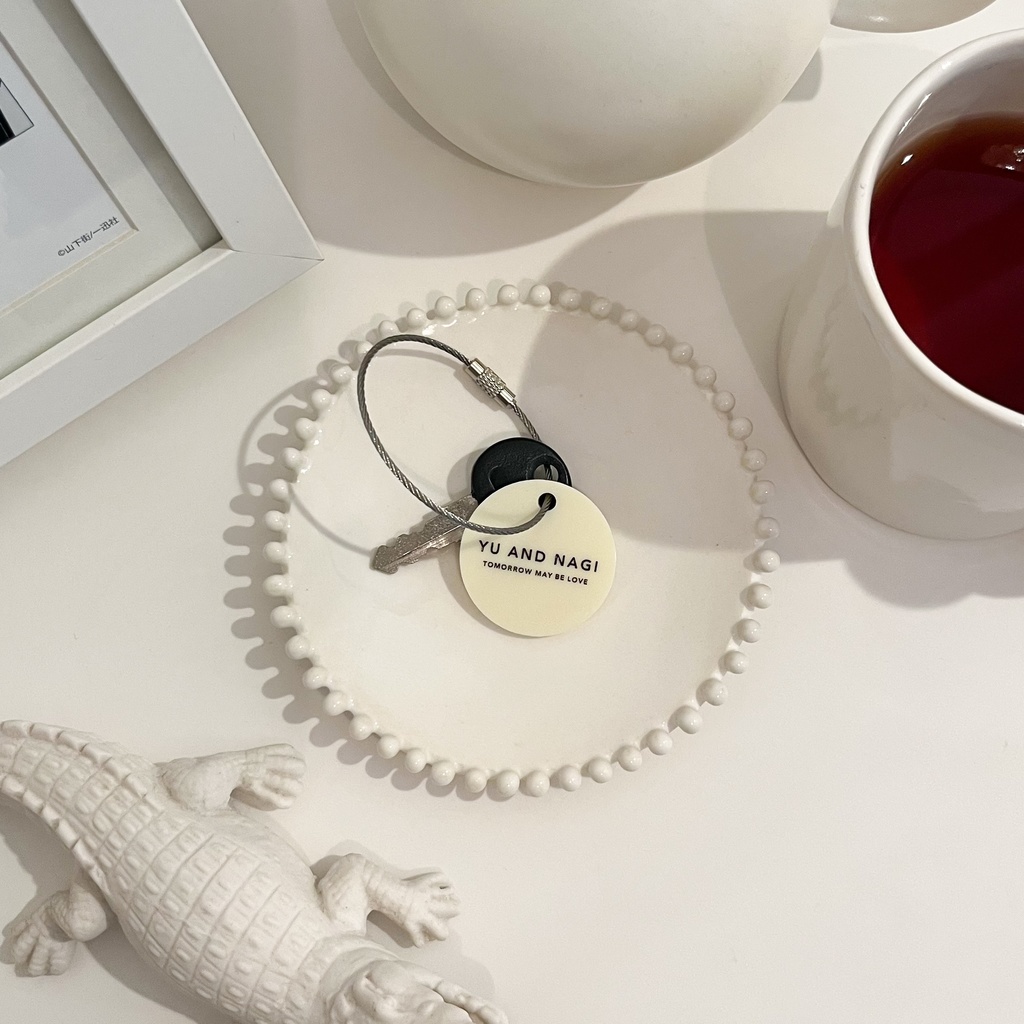 寄り添いアクリルキーホルダー