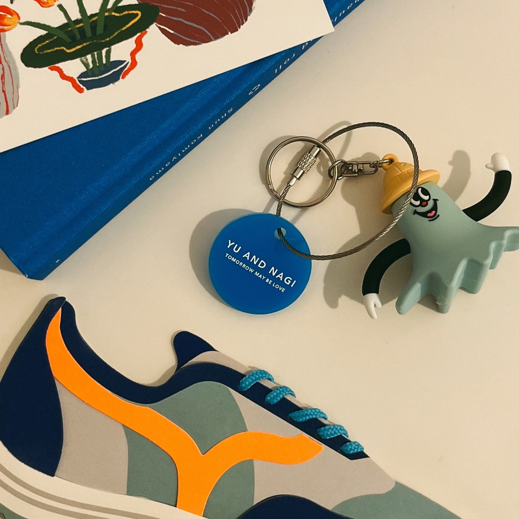 寄り添いアクリルキーホルダー