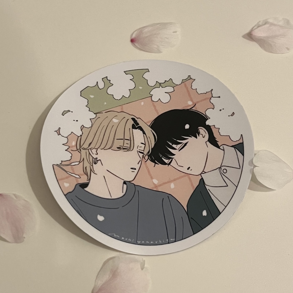 【サイン会記念グッズ】活版印刷コースターとステッカーのセット