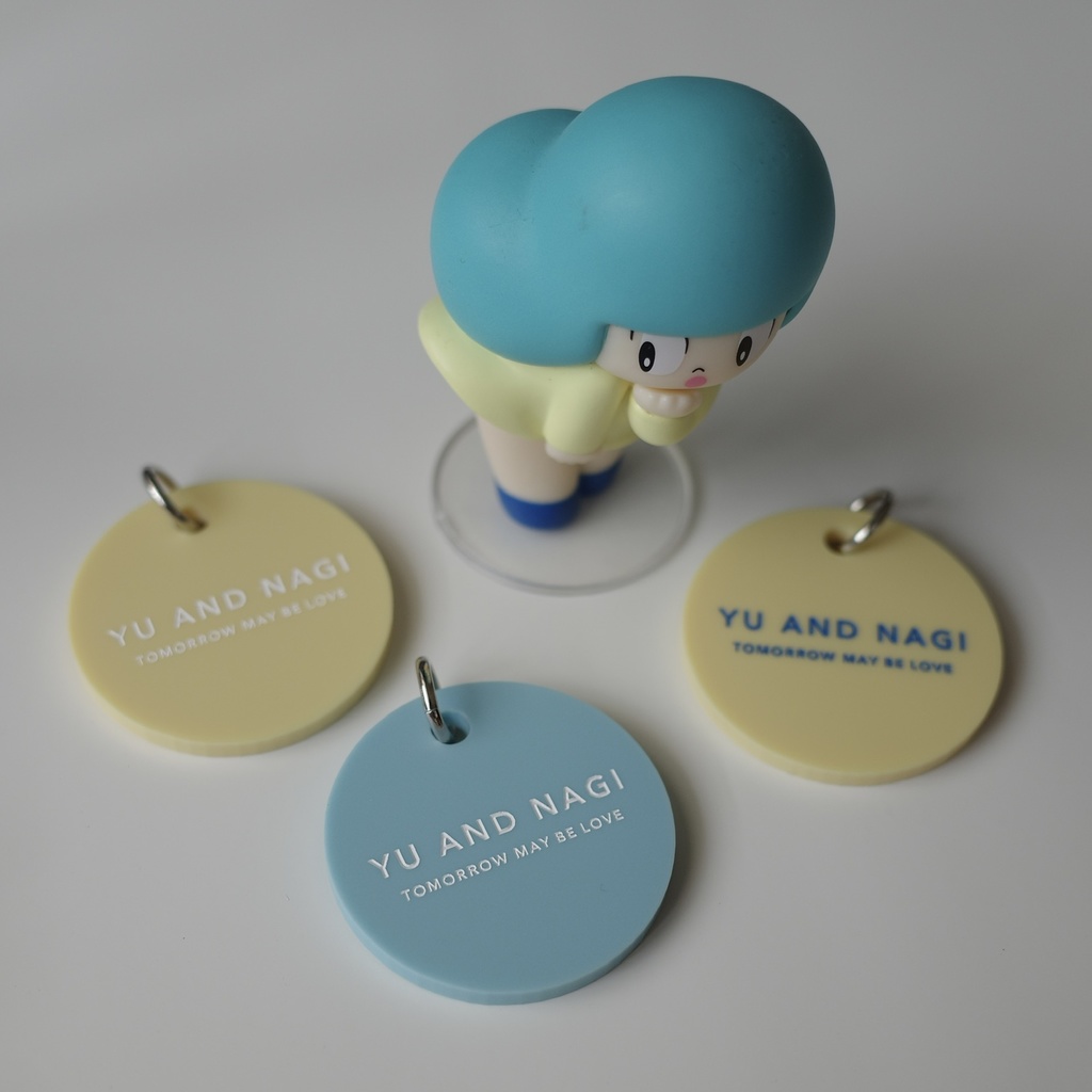 寄り添いキーホルダー(Pastel)※おひとり様一色につき1つ限定