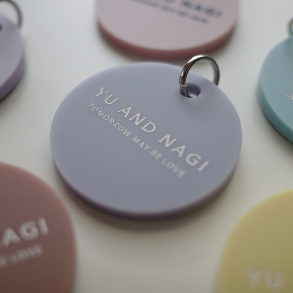 寄り添いキーホルダー(Pastel)※おひとり様一色につき1つ限定