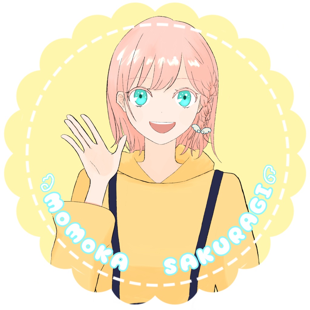 桜木桃花缶バッジA