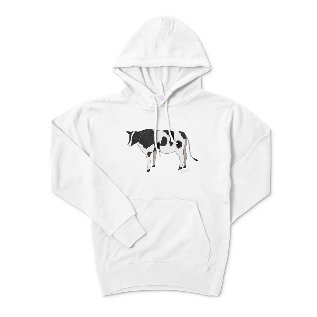 COW パーカー ホワイト