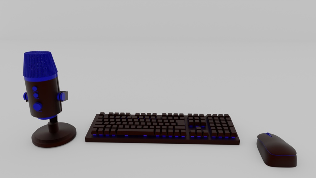 【Vtuber向け】配信機材セット【配信者・漫画素材】