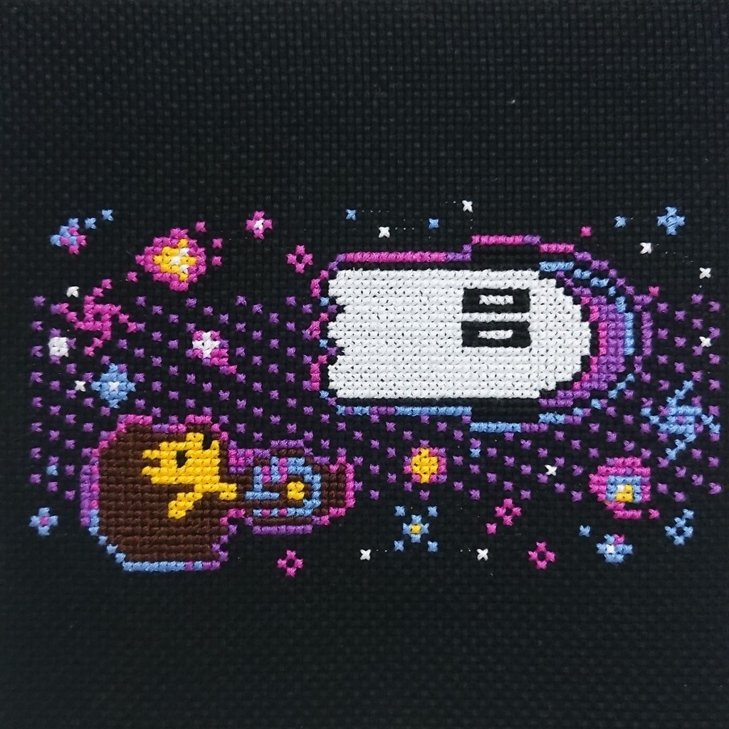 ナプスタブルークとごみの気持ちになるパネル。