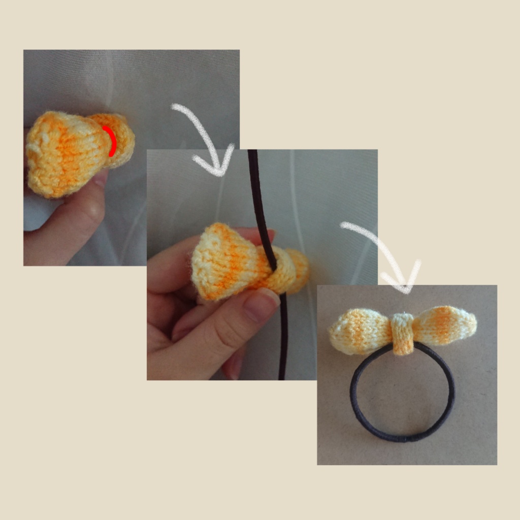 ヘアゴム・髪留めに使えるリボン