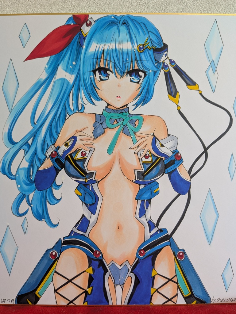 直筆カラー大色紙！