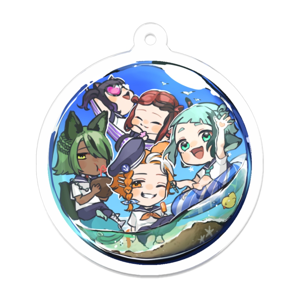 動物さんのおいしいアクキー