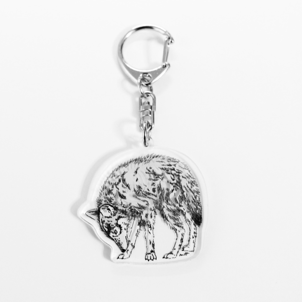 RENTOGEN キーホルダー 狼