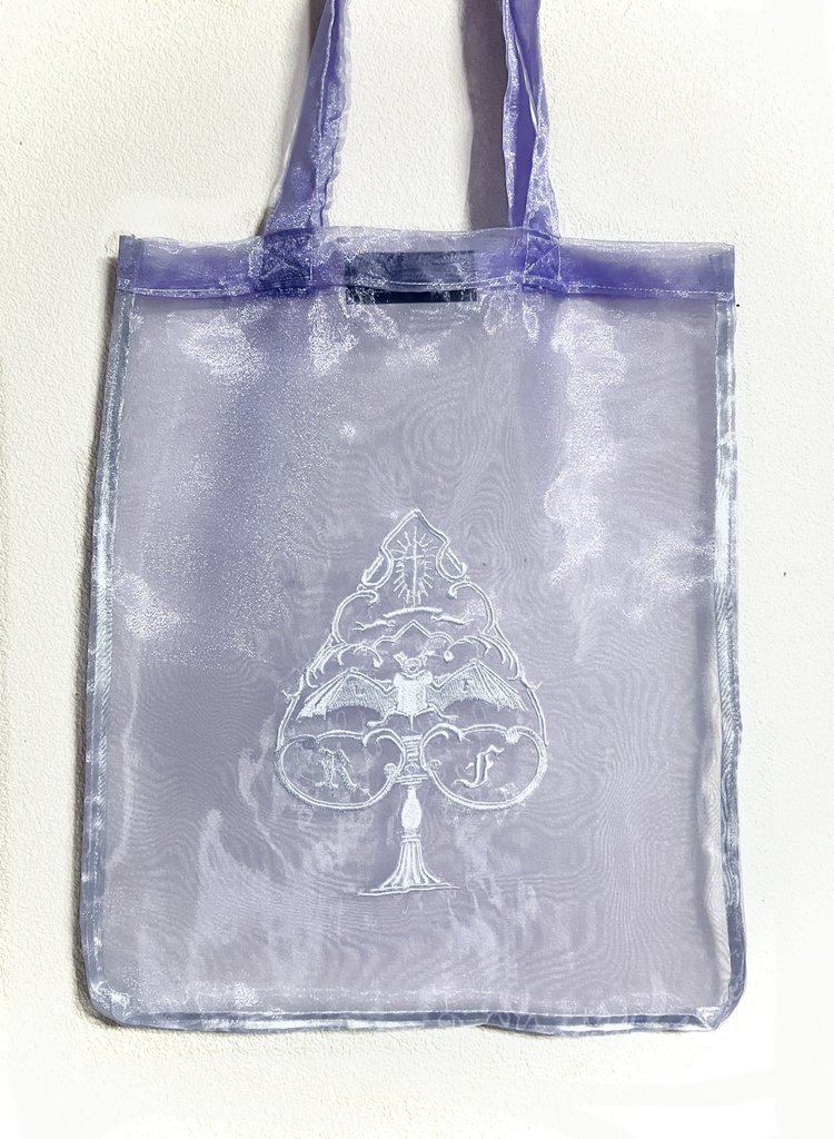 オーガンジートートバッグ　18