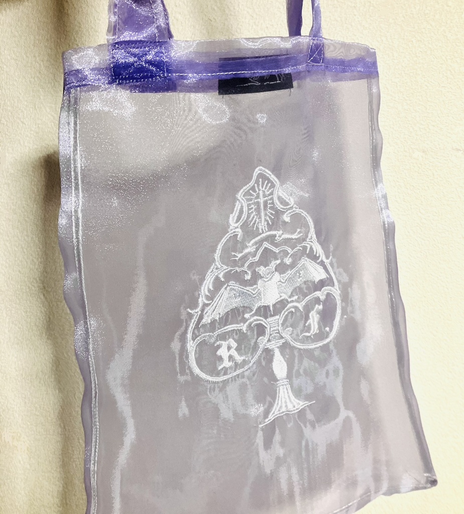 オーガンジートートバッグ　12