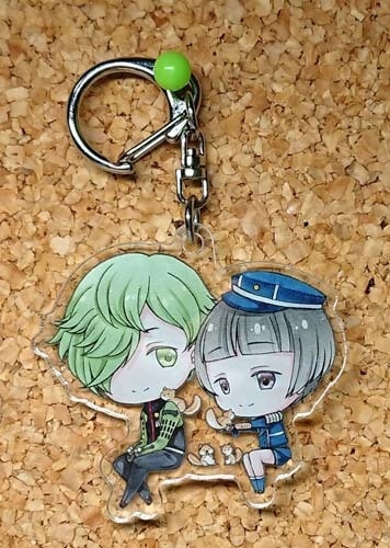 【刀剣】アクリルキーホルダー withアニマル