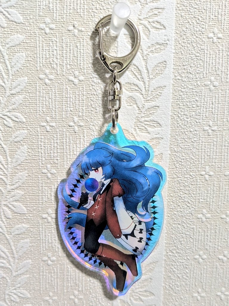 【再生産】脆星残光 オーロラアクリルキーホルダー