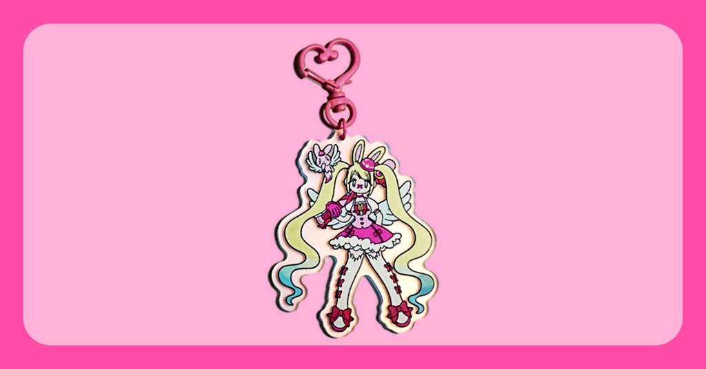 魔法少女フィジカル アクリルキーホルダー