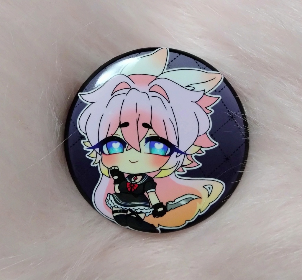 ばにーちゃん缶バッジ