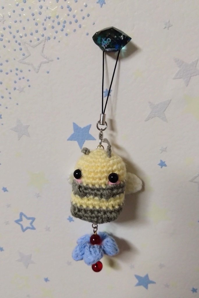 あみぐるみ【ミツバチ】