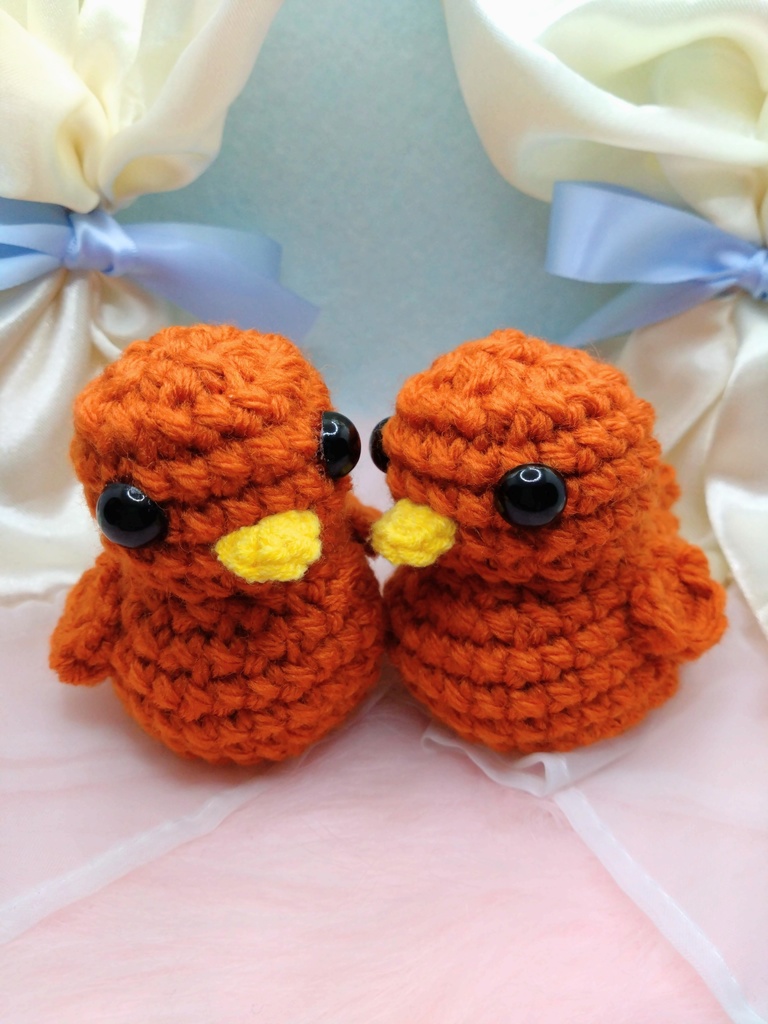 あみぐるみ【アヒルナゲット】