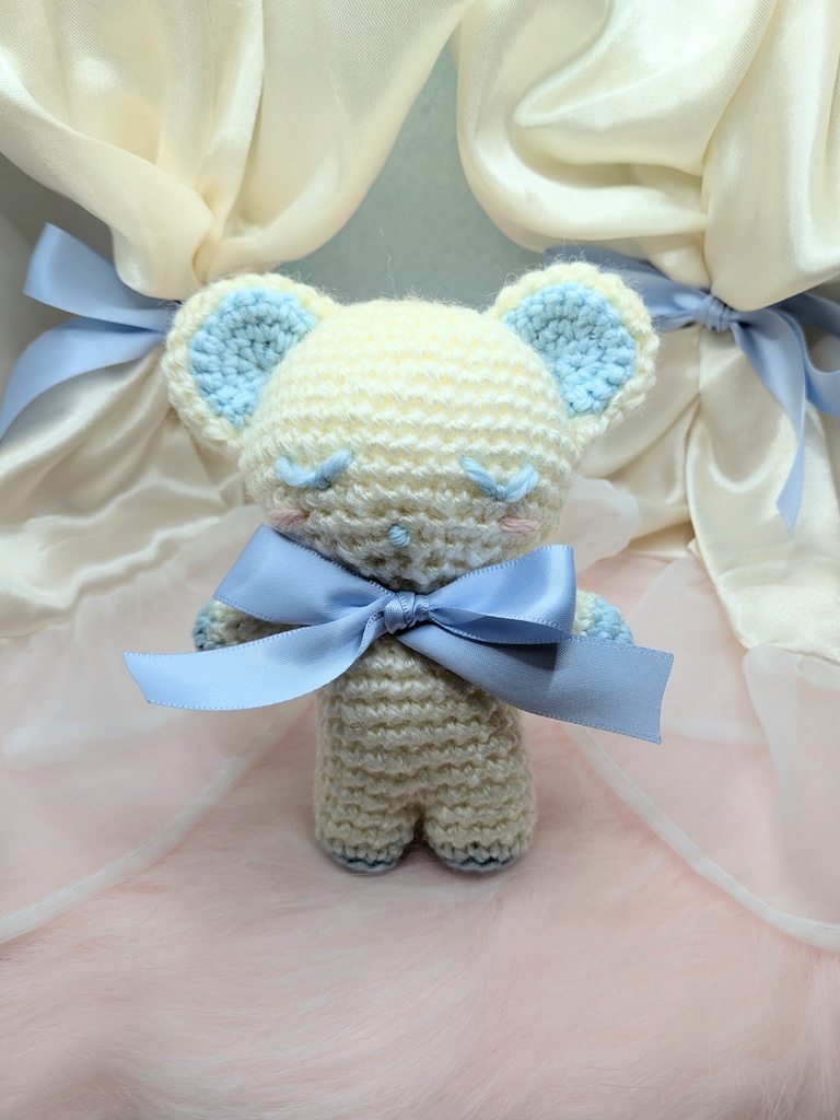 しろくまちゃんあみぐるみ